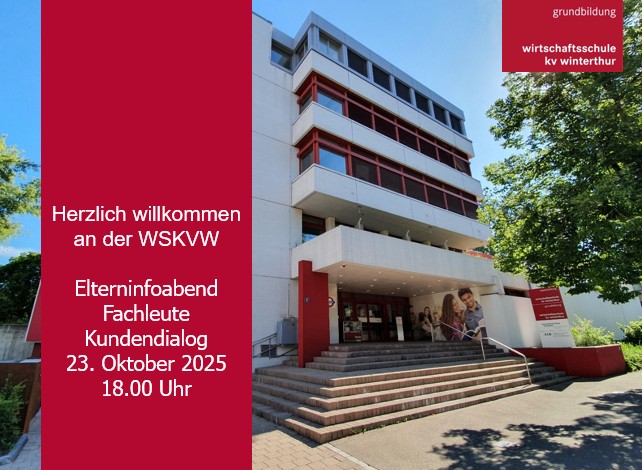 Elternabend 1. Lehrjahr Fachleute Kundendialog EFZ